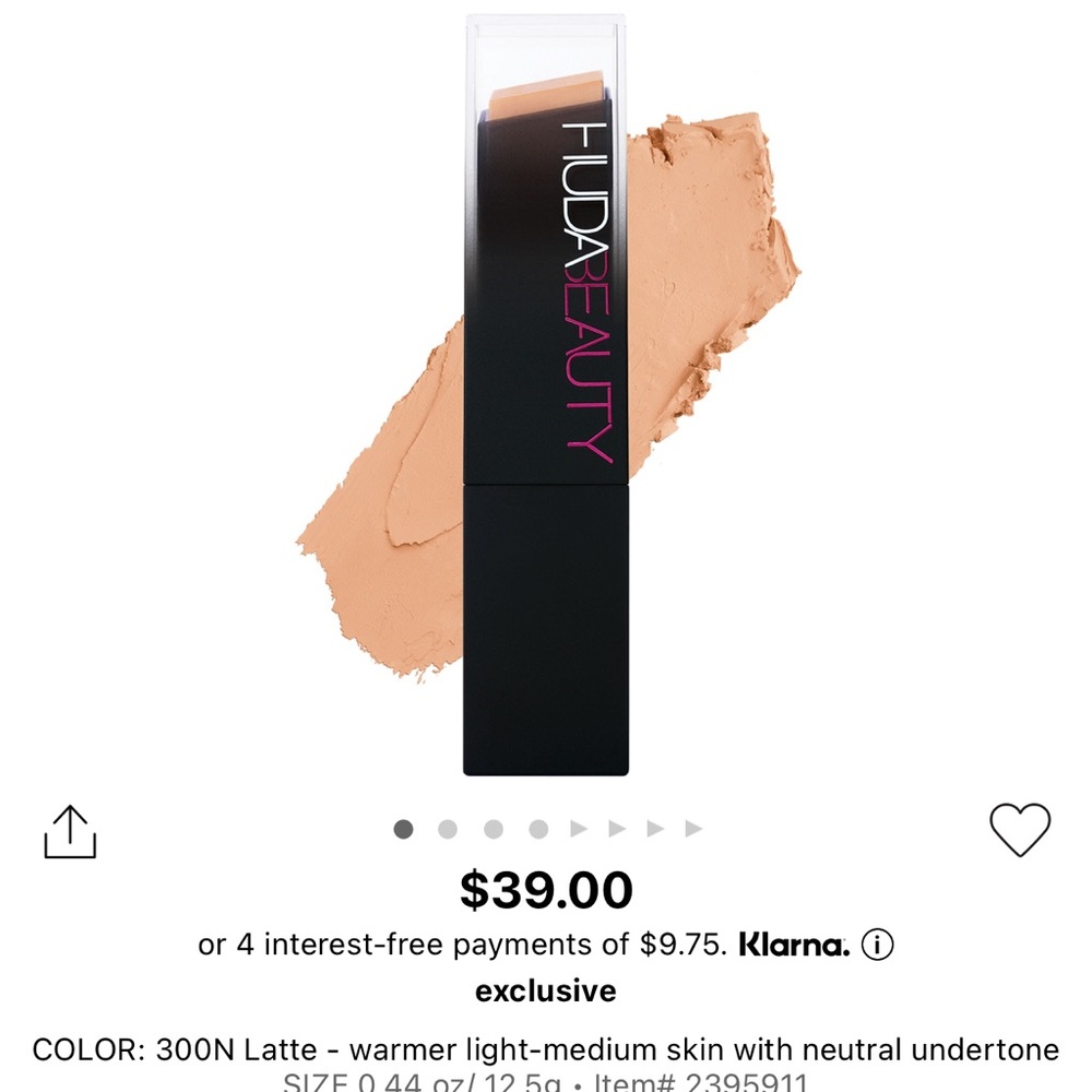 Huda Beauty Foundation Stick - Latte 300N